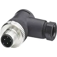 Phoenix Contact 1681101 Sensor/ställdon-kontakt, okonfektionerad M12 Kontakt hane vinklad Antal poler (RJ): 4 1 st