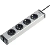 Ehmann 0600x00042031 Grenuttag 4x Aluminium Skyddskontakt 1 st