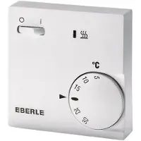 Eberle 111 1104 51 100 RTR-E 6202 Rumstermostat Utanpåliggande Dagsprogram Med strömbrytare 1 st