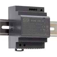 MEAN WELL HDR-100-24N, 85 - 264 V, 100 W, 24 V, RoHS, 70 mm, 54,5 mm