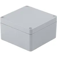 Weidmuller KLIPPON K41 RAL7001 9529200000 Universalhölje 122 x 120 x 81 Aluminium pulverlackerat Silver-grå 1 st