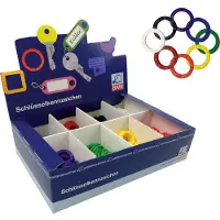 Basi Nyckelclip 8520-9000 8-färgad 1 set
