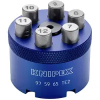 Knipex Adapter 975965TE2; 0,14-6 mm²; 7,5 mm