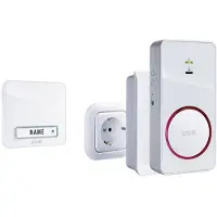M-E Modern-Electronics 41152 Trådlös gong Komplett set Belyst