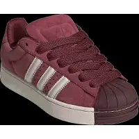 Adidas Originals Låg sneaker 'SUPERSTAR' körsbärsröd / naturvit