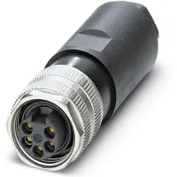 Phoenix Contact 1456271 Sensor/ställdon-kontakt, okonfektionerad 7/8 Hona rak Antal poler (RJ): 5 1 st