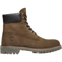 Timberland Boots med snörning 'PREMIUM' brun / svart