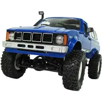 Amewi Offroad-Truck Blå Borst motor 1:16 RC modellbil Elektrisk SUV Fyrhjulsdrift (4WD) RtR inkl. batteri & laddare