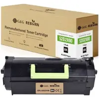 G&G Toner Ersätter Lexmark 522X Kompatibel Svart 45000 sidor Reborn remanufactured 21310