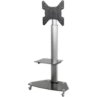 Speaka Professional SP-TVRW-01 TV-golvstativ 81,3 cm (32) - 139,7 cm (55) Tiltbar, Justerbar i höjd
