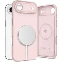 TechProtection MagSafe-fodral i silikon för iPhone 17 Air - Rosa