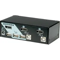 Roline KVM-switch Display-Port Tangentbord 2560 x 1600 Pixel