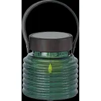 SIR Aston Solar kruka Ø12xH12 cm grön/svart/brun - (6 st.)