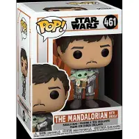 Funko POP! Stjärnornas Krig Mandalorian Mando-figur Som Håller Barnet