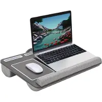 Desire2 Laptopställ för Knät Vänsterhänt Version Grå