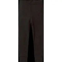 Name it Leggings - Ull - Rib - Noos - NmnWax - Svart - - 5 år (110) - Leggings - Ull