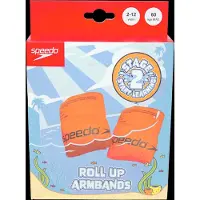 Speedo Roll Up Arm Bands, Orange, Simdynor för armarna, Barn, En storlek