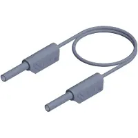 Hirschmann Test & Measurement MVL S 100/1 Au Säkerhets-mätledning Laminerade stickdon 2 mm Laminerade stickdon 2 mm 1.00 m Grå 1 st