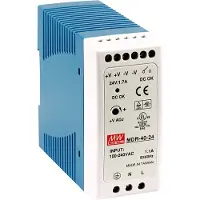 MEAN WELL MDR-40-48 DIN-skena nätaggregat 48 V/DC 0.83 A 40 W Antal utgångar:1 x Innehåll 1 st