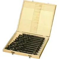 Holzmann Maschinen SPSMK2 SPSMK2 HSS Metall-spiralborrset 10 delar 14.5 mm, 15 mm, 16 mm, 17 mm, 18 mm, 19 mm, 20 mm, 21 mm, 22 mm, 23 mm MK2 1 set