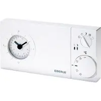 Eberle 517 2702 51 100 Easy 3 SW Rumstermostat Utanpåliggande Veckoprogram 1 st