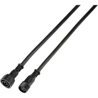 TRU COMPONENTS 558381 Rundkontakt konfektionerad Kontakt hane rak, Hona rak Totalt antal poler: 4 1 st