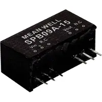 MEAN WELL SPB09A-05, 9 W, 5 V, RoHS, 24 mm, 5 g, 2000 styck