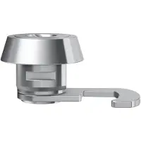 Basi 9000-1358 Tillhållarlås Silver