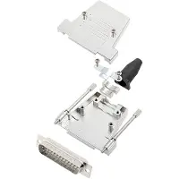 Encitech DTSL25-LJSRG-T-DBP-W-K 6355-8040-03 D-Sub stiftlist set 180 ° Antal poler: 25 Lödhona 1 st