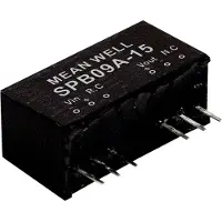 MEAN WELL SPB09A-15 DC/DC-omvandlar-modul 600 mA 9 W Antal utgångar: 1 x Innehåll 1 st