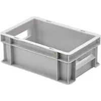 Alutec 75140 Plastlåda sluten (B x H x D) 300 x 120 x 200 mm Grå 1 st
