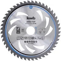 Kwb 587856 Hårdmetall cirkelsågklinga 210 x 30 x 1.3 mm Antal tänder (per tum): 48 1 st