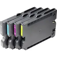 Weidmuller Bläck PrintJet Advanced Ink Set Original Kombi-pack Svart, Cyan, Magenta, Gul 1338720000