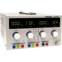 MULTIMETRIX XA 3033 Laboratorieaggregat, justerbar 0 - 30 V 0 mA - 3 A OVP Antal utgångar 3 x
