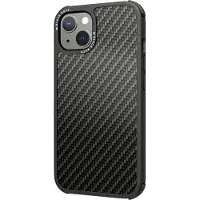 Black Rock Robust Real Carbon Cover Apple iPhone 13 Svart 1170RRC02