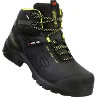 Heckel MACCROSSROAD 3.0 S3 HIGH 6731345 Säkerhetsstövlar S3 Skostorlek (EU): 45 Svart, Gul 1 par