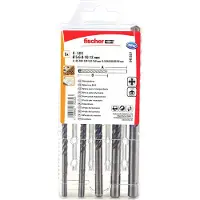 Fischer 545507 Sten-spiralborr set 5 mm, 6 mm, 8 mm, 10 mm, 12 mm Cylinderskaft 1 st