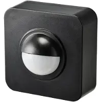 Sygonix SY-5046552 rörelsesensor väggmonterad 120° svart IP65