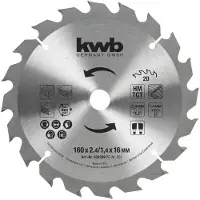 Kwb 584359 Cirkelsågblad 160 x 16 mm 1 st