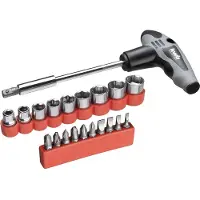 Kwb 119390 Bit-Set 21 delar inkl. skruvmejsel-bitshållare