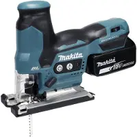 Makita DJV185RF1J Sticksåg Batteridriven DJV185RF1J inkl. 1x batteri, inkl. laddare, inkl. väska 18 V 3.0 Ah Antal batterier som ingår 1