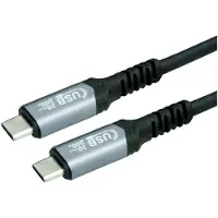 Value USB-kabel USB 4.0 USB-C-kontakt, USB-C-kontakt 2.00 m Svart Skärmad 11.99.9087