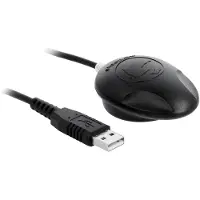 DeLOCK NL-82002U GPS-mottagare Svart 1 st