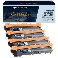 G&G Toner Ersätter Brother TN-242BK/TN-246CMY Kompatibel Kombi-pack Svart, Cyan, Magenta, Gul TN-242BK/TN-246C/TN-246M/TN-246Y GS-B242-4P