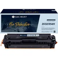 G&G Toner Ersätter Canon, HP 203X Kompatibel Svart CF540X/Cartridge 054H Black GS-HCF540X(U)