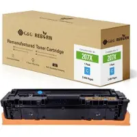 G&G Toner Ersätter HP 207X Kompatibel Cyan 2450 sidor Reborn remanufactured 21286