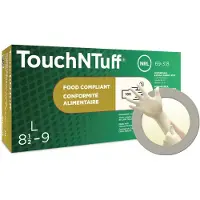 Ansell TouchNTuff 69318070 100 st Naturlatex Engångshandske Storlek (handskar): S, 6-May, 7 EN 21420:2020