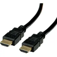 Roline recycled material HDMI Anslutningskabel HDMI-A-kontakt, HDMI-A-kontakt 5.00 m Svart 11.45.5905 8K UHD HDMI-kabel