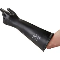 Ansell 87104105 AlphaTec Naturlatex Kemikaliehandskar Storlek (handskar): 10.5 EN 21420:2020 1 par