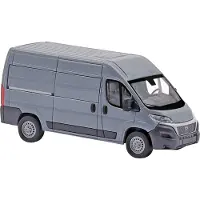 Busch 54602 H0 Byggmodell Bil Fiat Ducato, grå